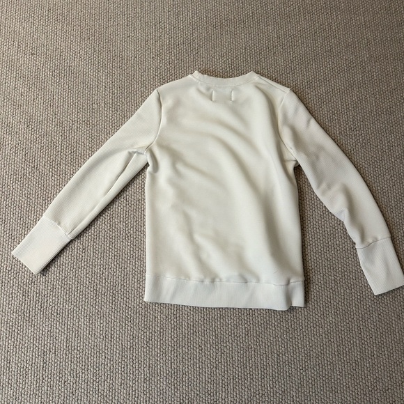 Addison Bay Active Rib Zip Everyday Crewneck Sweatshirt - Picture 5 of 5